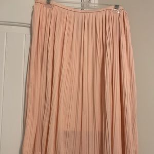 Pink skirt